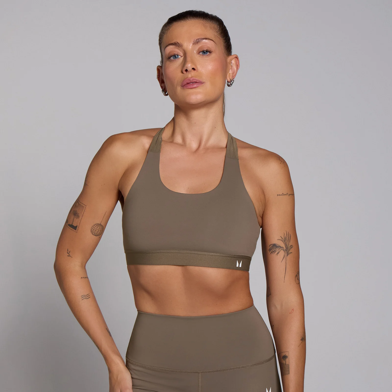 Brassière de sport à dos croisé MP Power pour femmes - SImage1