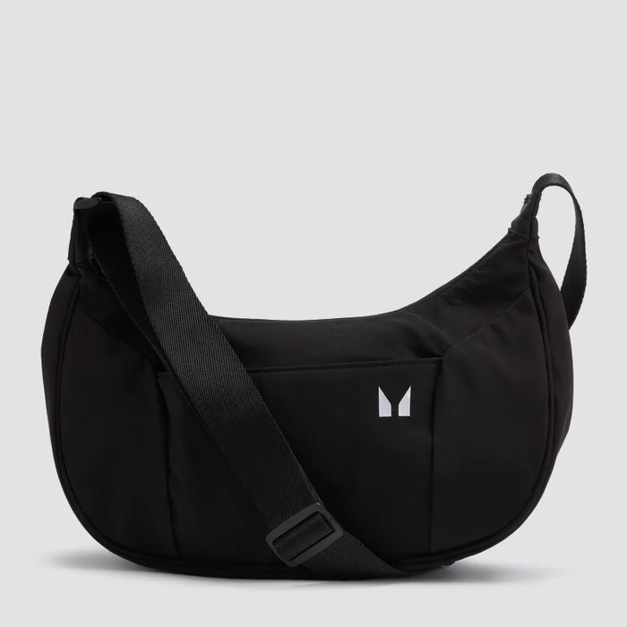 Sac à bandoulière en nylon MP – Noir