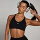 Brassière de sport sans coutures MP Tempo Ultra pour femmes – Noir