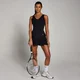 Robe de tennis plissée MP Tempo pour femmes – Noir