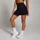 Jupe-culotte de tennis plissée MP Tempo pour femmes – Noir