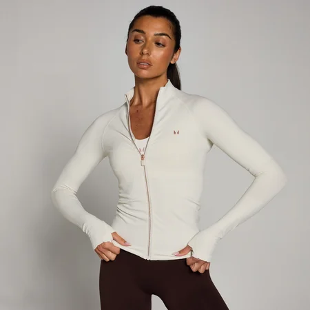 Veste zippée sans coutures MP Tempo Ultra pour femmes – Brume