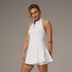Robe de tennis à col MP X Tatiana – Blanc