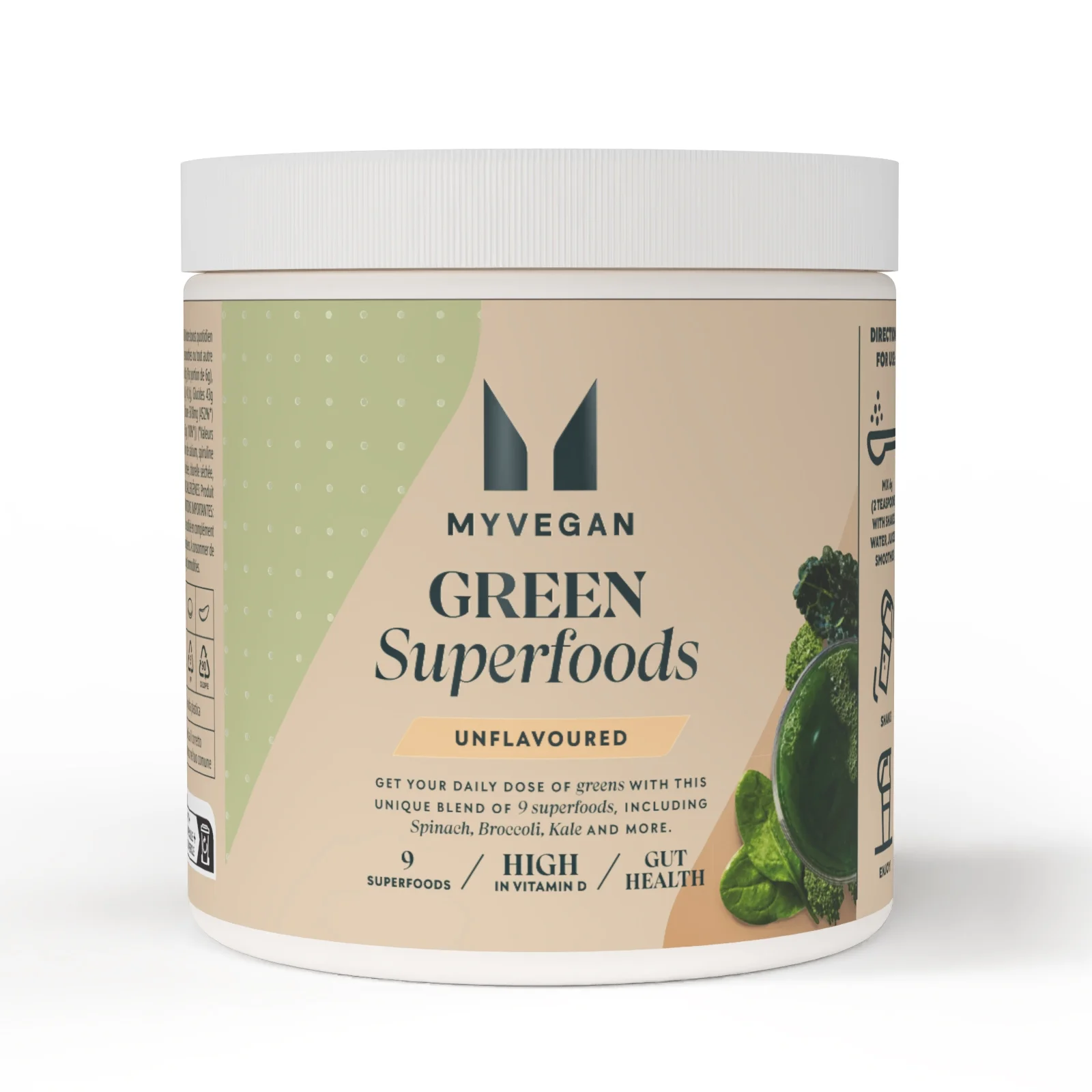 Green Superfoods - 50portions - Sans arôme ajoutéImage1