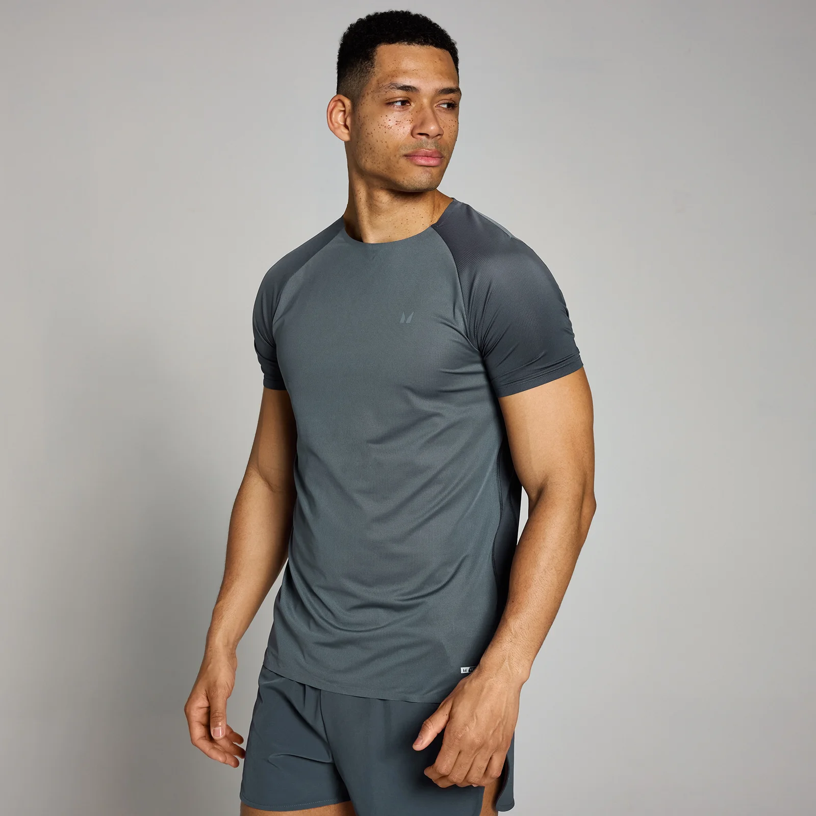 T-shirt en maille filet MP Velocity pour hommes – Minuit - XLImage1
