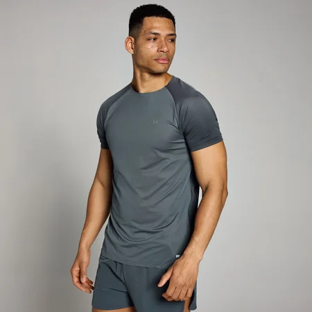 T-shirt en maille filet MP Velocity pour hommes – Minuit