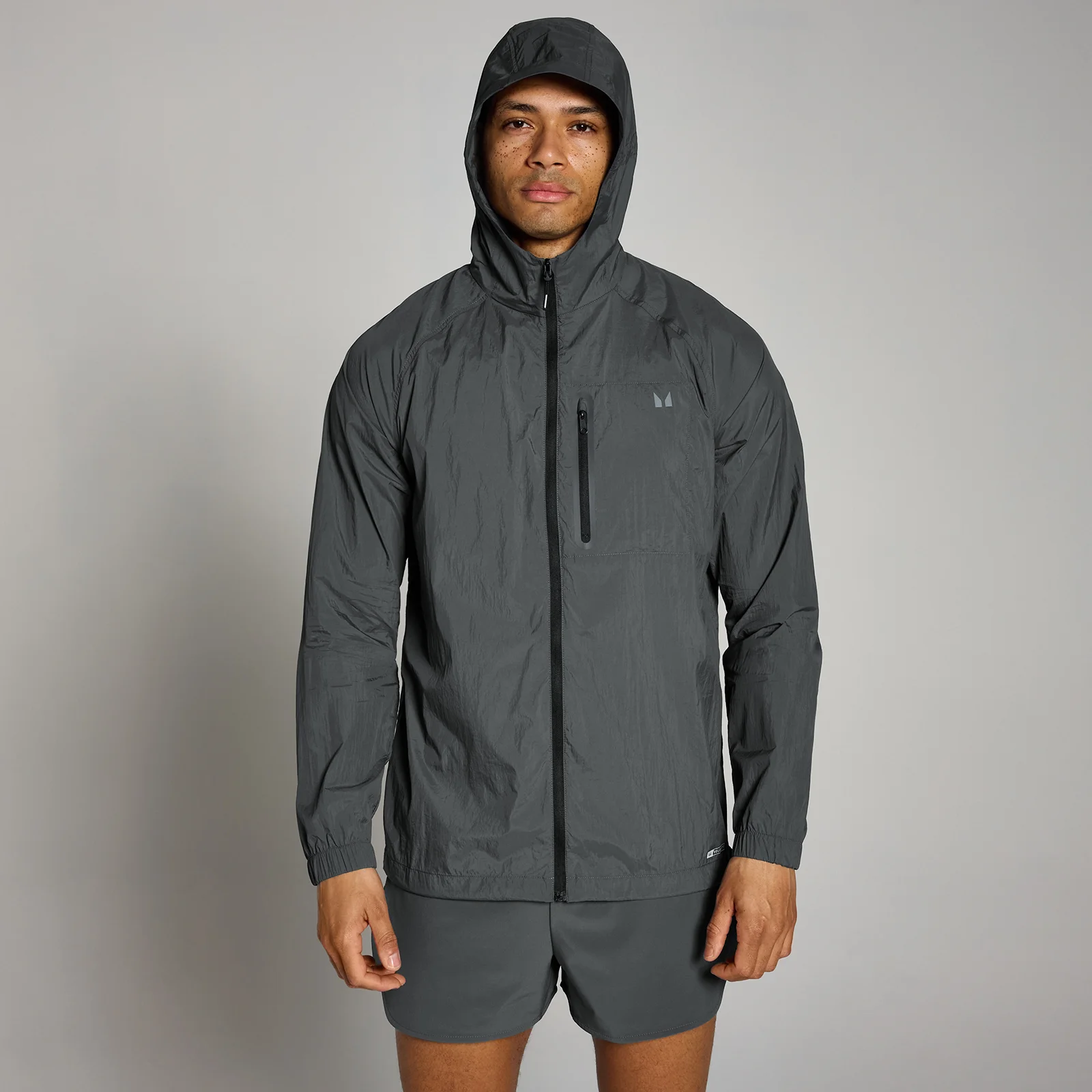 Veste légère MP Velocity pour hommes – Gris foncé - XSImage1