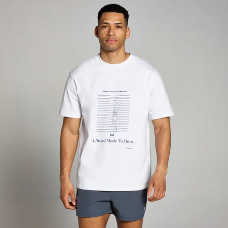 T-shirt à imprimé graphique MP Swim – Blanc