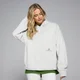 Sweat à capuche oversize MP Lifestyle pour femmes – Gris chiné