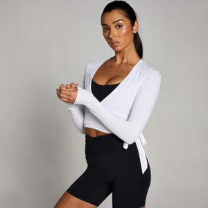 Haut cache-cœur MP Tempo pour femmes – Blanc - Size S