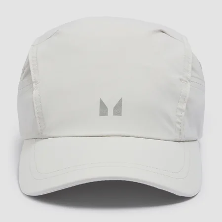 Casquette de course en matière tissée respirante MP – Chrome