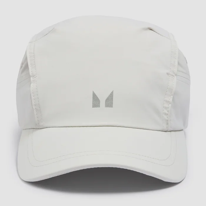 Casquette de course en matière tissée respirante MP – Chrome