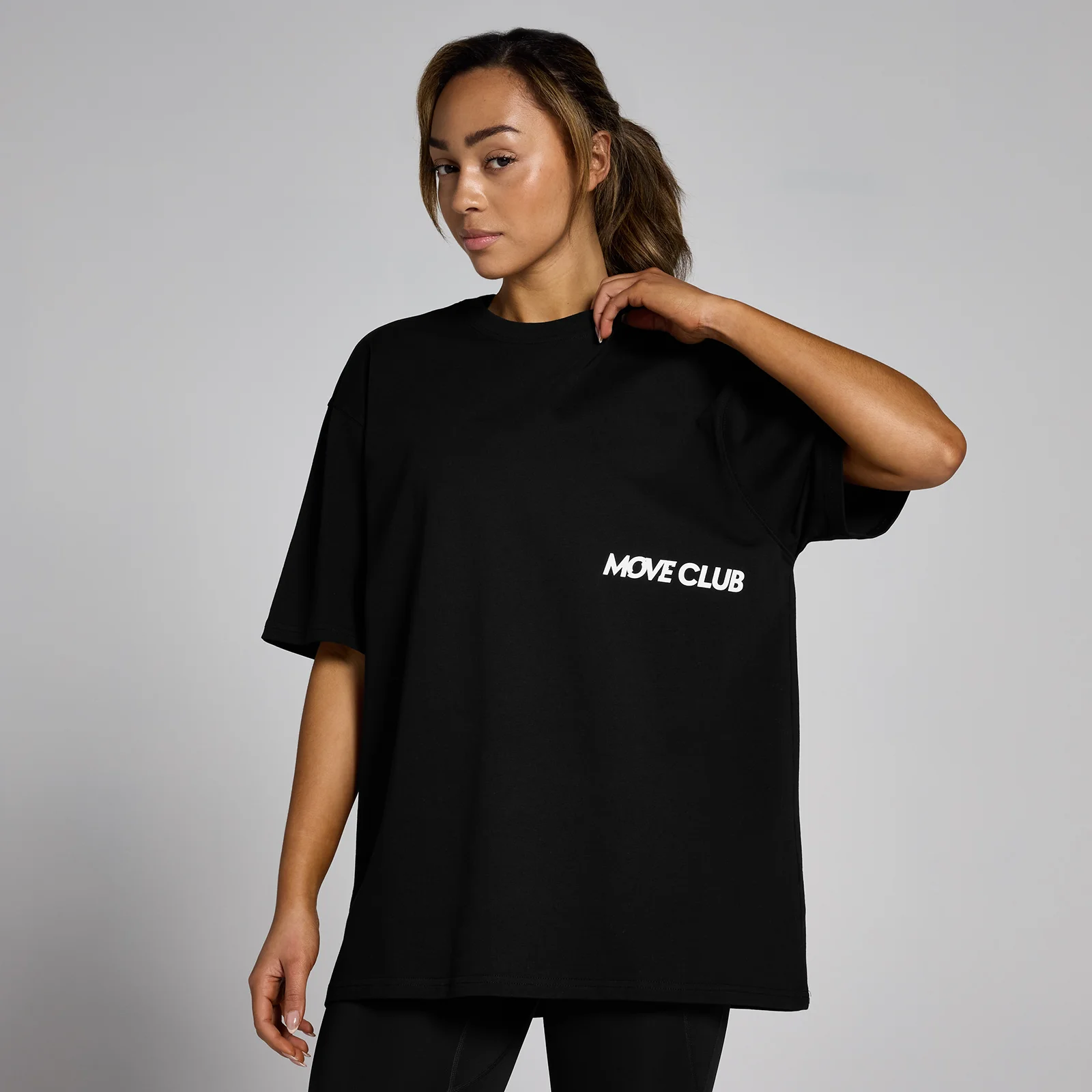 MP Unisex Move Club T-Shirt - Black - XXS-XSImage1