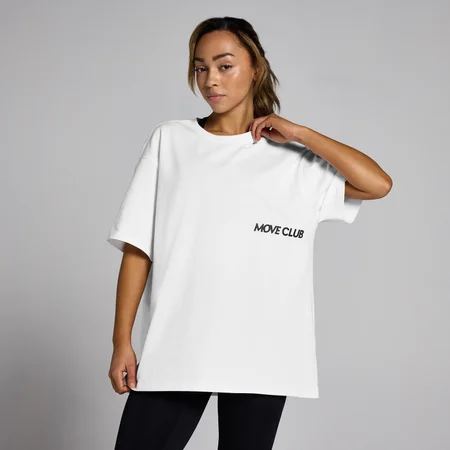 T-Shirt unisexe MP Move Club – Blanc