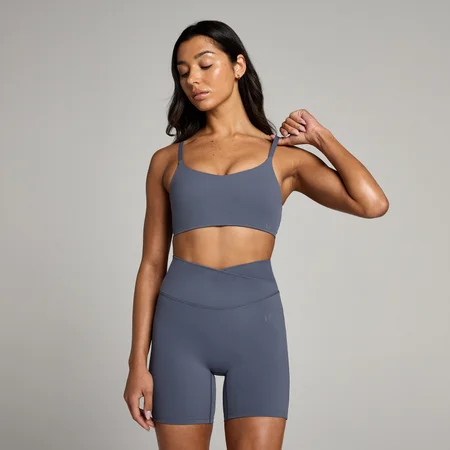 Brassière de sport MP Tempo pour femmes – Bleu anthracite