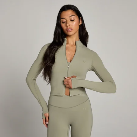 Veste courte MP Tempo pour femmes – Vert kaki clair