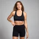 Brassière ajustable à dos croisé MP Active pour femmes – Noir