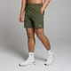 Short tissé avec entrejambe de 18 cm MP Active pour hommes – Kaki foncé