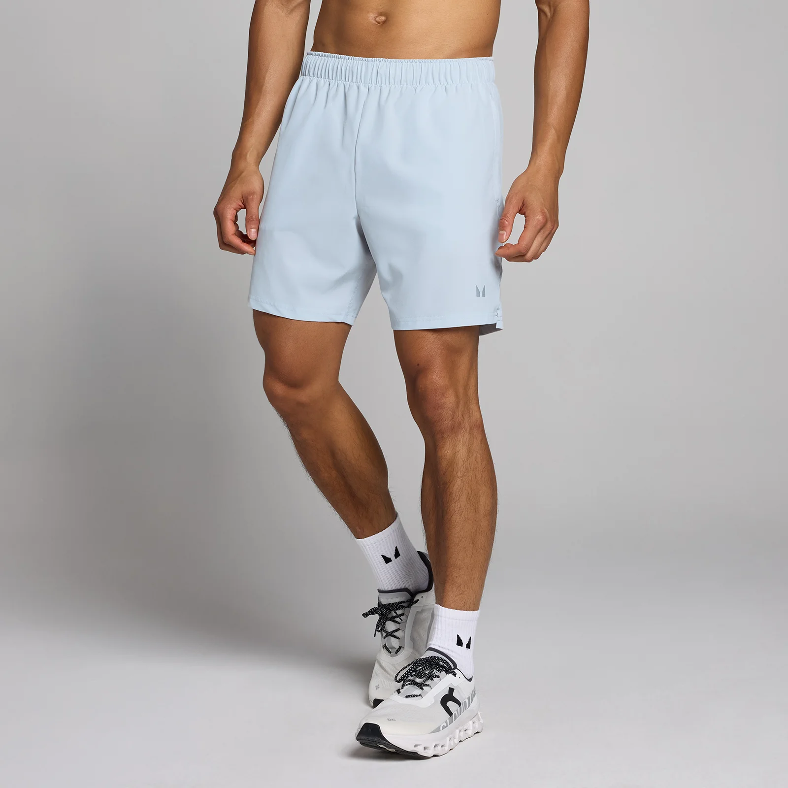 Short avec entrejambe de 18 cm MP Tempo pour hommes – Gris glacé - XXLImage1