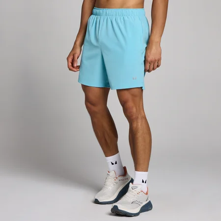 Short avec entrejambe de 18 cm MP Tempo pour hommes – Cyan