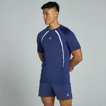 T-shirt à empiècements MP Tempo pour hommes – Crépuscule