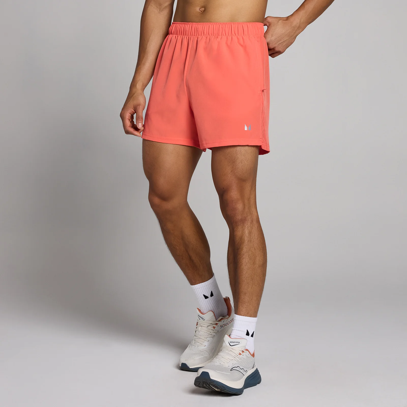 Short avec entrejambe de 13 cm MP Tempo pour hommes – Rouge corail - XLImage1
