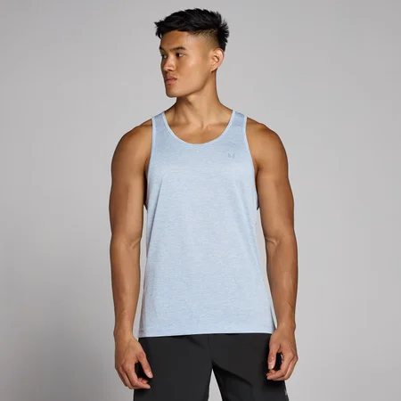 Débardeur chiné MP Tempo pour hommes – Gris glacé