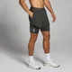 Short 2-en-1 MP Tempo pour hommes – Gris nuit