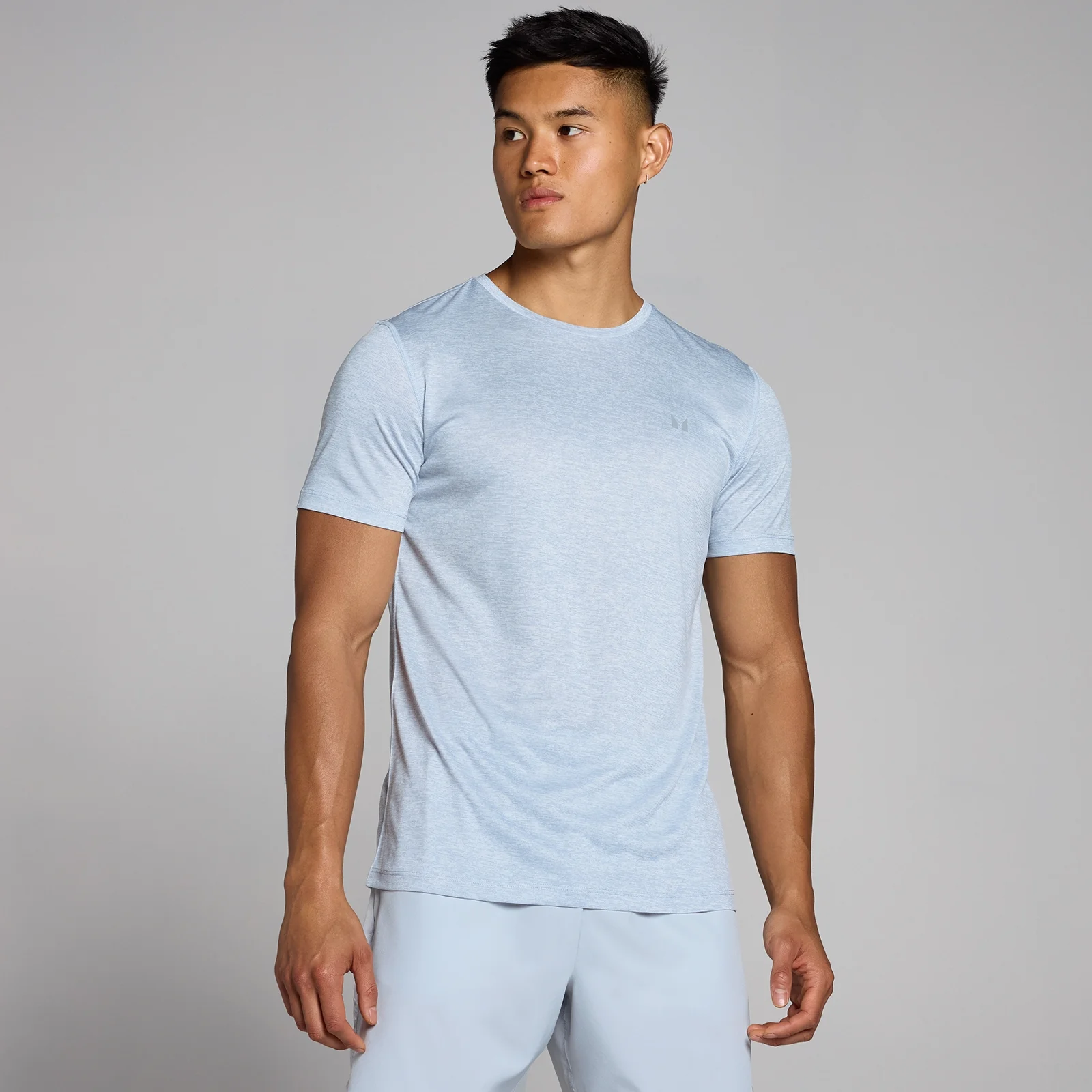 T-shirt chiné MP Tempo pour hommes – Gris glacé - XSImage1
