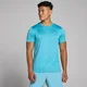 T-shirt chiné MP Tempo pour hommes – Cyan