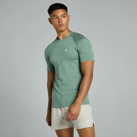 T-shirt sans coutures MP Tempo pour hommes – Vert pâle