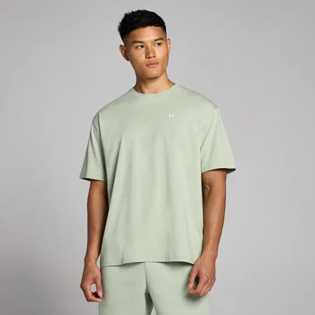T-shirt oversize MP Rest Day pour hommes – Vert pastel