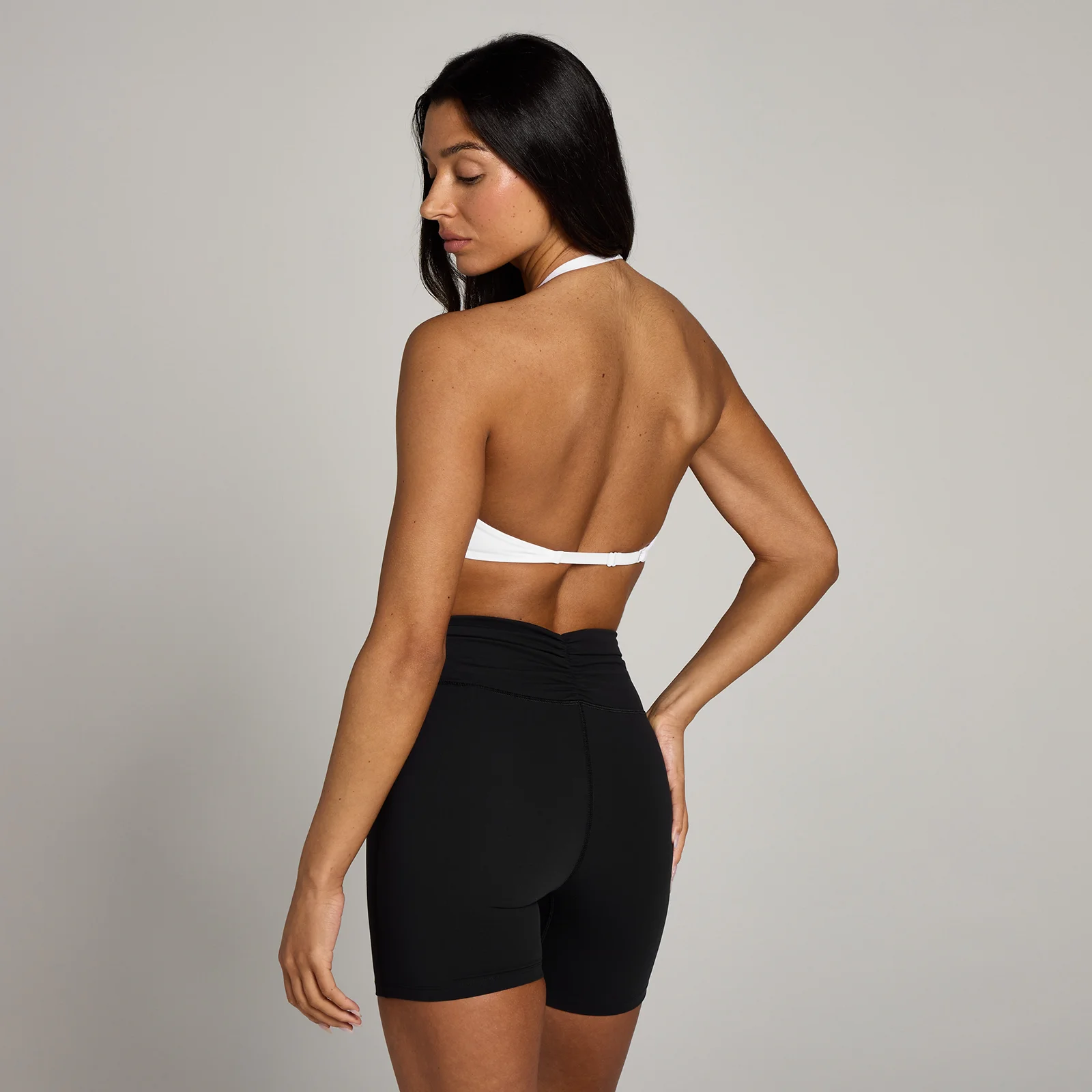 Brassière de sport à dos nu MP Tempo pour femmes – Blanc - SImage1