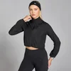 Coupe-vent court coupe slim MP Velocity pour femmes – Noir
