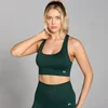 Brassière de sport sans coutures MP Shape pour femmes – Émeraude foncé