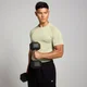 Haut sans coutures MP Tempo Pillar Graphic pour hommes – Sauge chaud