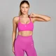 Brassière de sport à bretelles dans le dos Tempo pour femmes – Rose violet