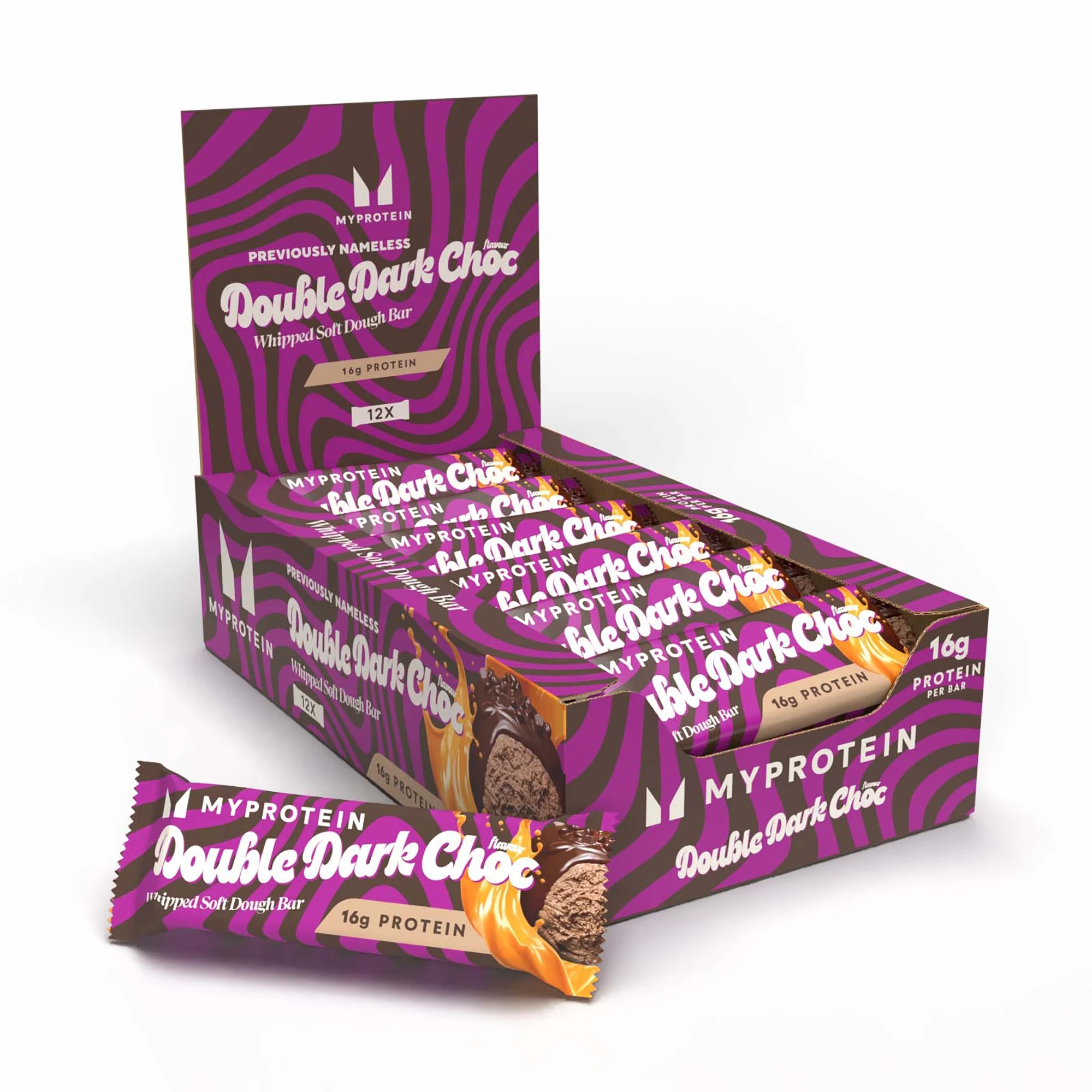 La Barre Myprotein - 12Barres - Double Dark ChocImage1