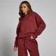 Sweat à capuche oversize MP Basics pour femmes – Cerise