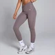 Legging MP Tempo froncé devant pour femme – Moka