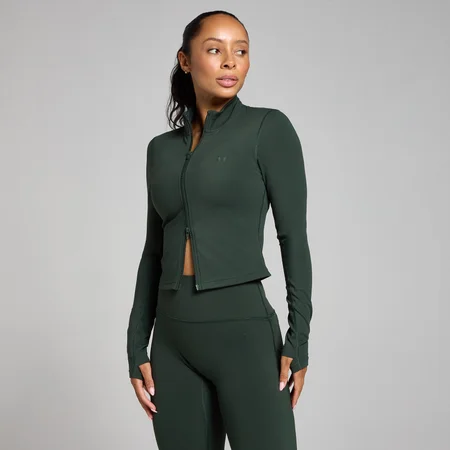 Veste courte MP Tempo pour femmes – Émeraude foncé