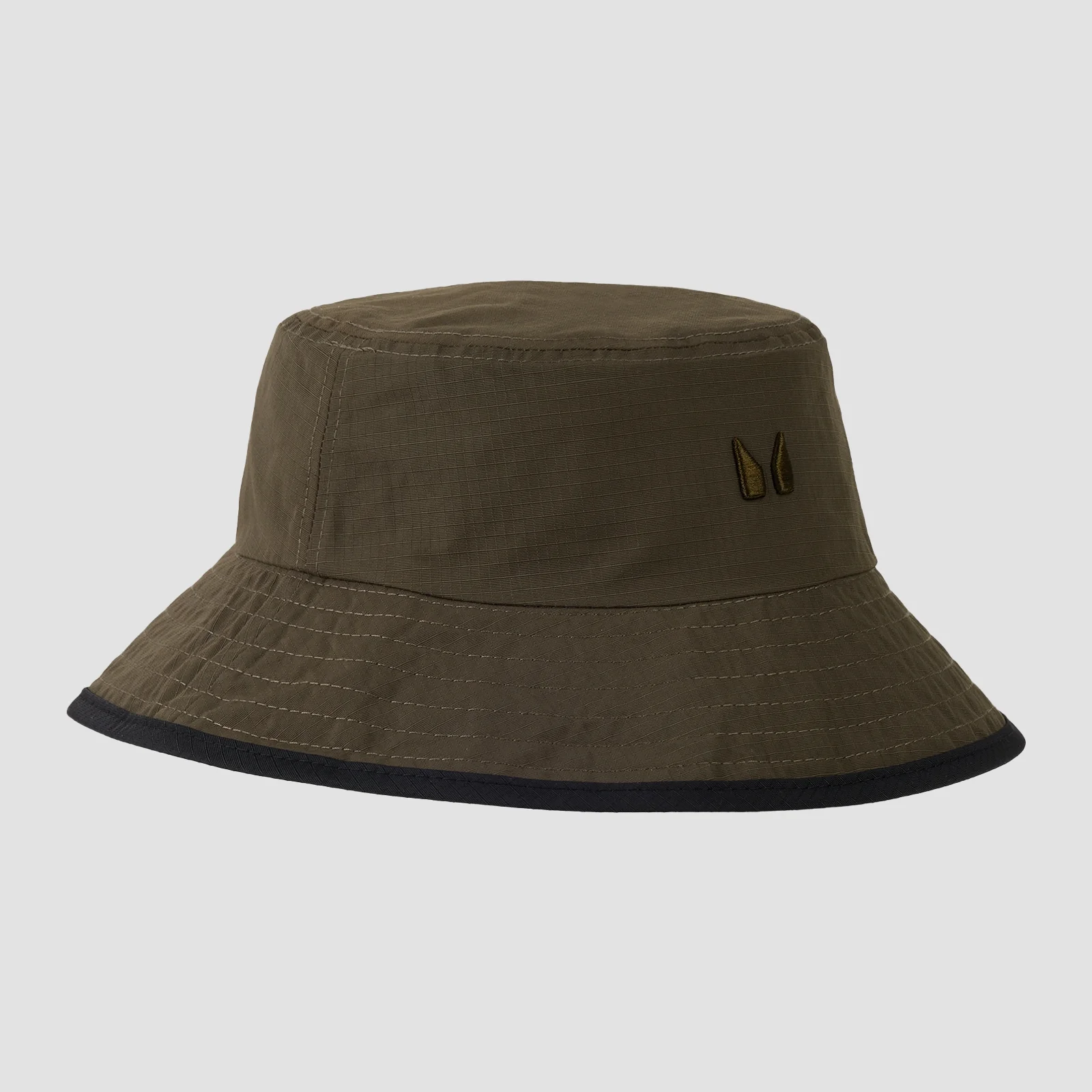 Bob réversible MP – Noir/Vert forêtImage1