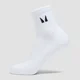 Socquettes de course MP – Blanc
