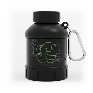 Porte-clés entonnoir pour poudres de protéines Myprotein – Hulk – Noir - undefined undefined