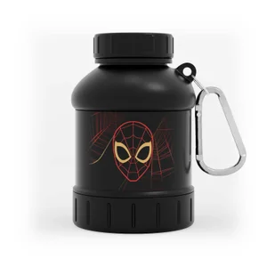 Porte-clés entonnoir pour poudres de protéines Myprotein – Spiderman – Noir - undefined undefined