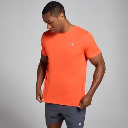 T-shirt d’entraînement texturé MP Active pour hommes – Orange