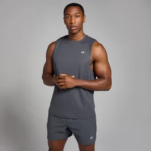 Débardeur d’entraînement texturé MP Active pour hommes – Gris foncé - Size XS