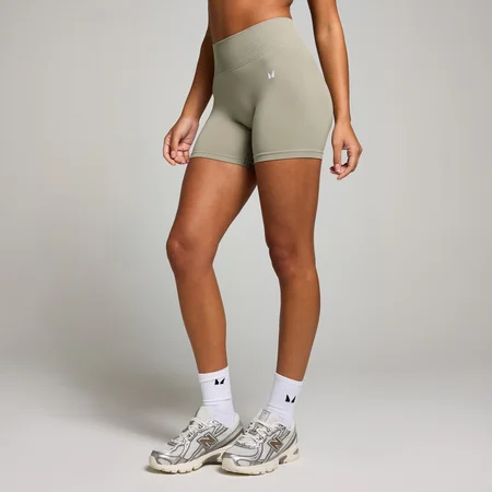 Short sans coutures avec fronces invisibles MP pour femmes – Sauge foncée