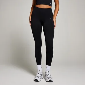 Legging sans coutures avec fronces invisibles MP pour femmes – Noir  - Size S