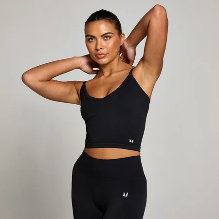 Débardeur sans coutures MP pour femmes – Noir